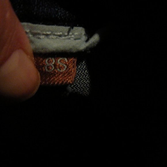 Women's Jag Pull On High Rise Straight Leg Med Wash Blue Jeans-Size 8S Short - Picture 7 of 8